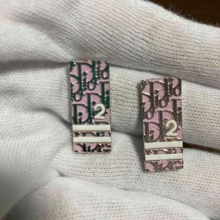 ディオール(Christian Dior) イヤリング(ピンク/桃色系)の通販 26点