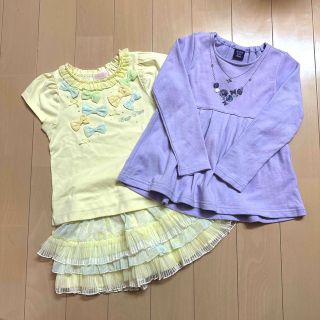 アナスイミニ(ANNA SUI mini)の【ご専用】ANNA SUImini 110【美品】♡2点♡(Tシャツ/カットソー)