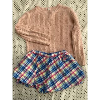 ユニクロ(UNIQLO)の女の子　110 セット(スカート)