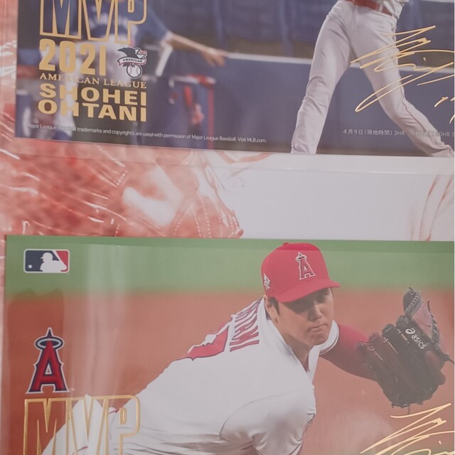 2021年大谷翔平ポストカード+スポーツタオル 2