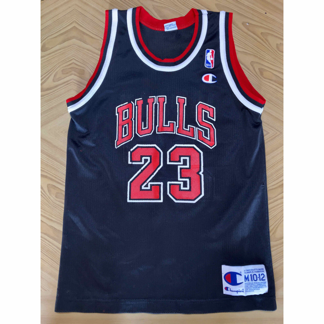 383）【BULLS】JORDAN23黒ユニ（Champion M10-12）