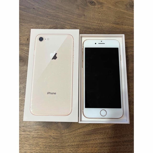 iPhone8 64GB ピンクゴールド SIMロックなし スマホ/家電/カメラ