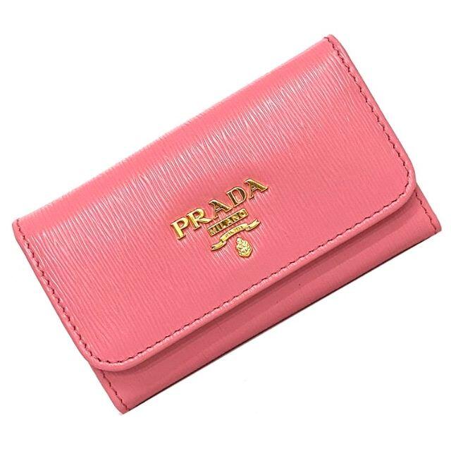 PRADA　プラダ　キーケース　キーホルダー　ピンク　新品