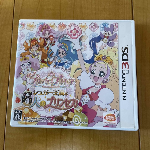 Go！ プリンセスプリキュア シュガー王国と6人のプリンセス！ 3DS エンタメ/ホビーのゲームソフト/ゲーム機本体(携帯用ゲームソフト)の商品写真