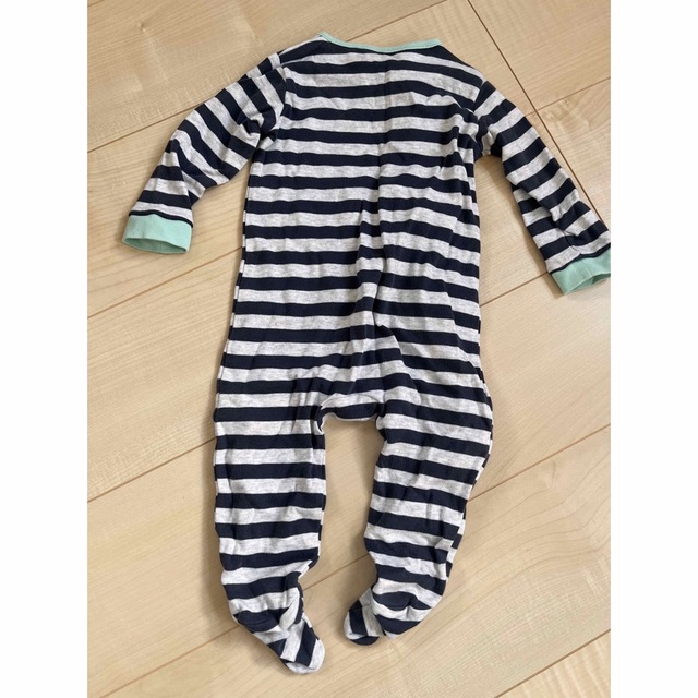 NEXT(ネクスト)の専用NEXT ボーダーロンパース 6-9months キッズ/ベビー/マタニティのベビー服(~85cm)(ロンパース)の商品写真