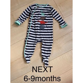 ネクスト(NEXT)の専用NEXT ボーダーロンパース 6-9months(ロンパース)