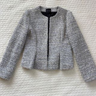 ヨーコチャン(YOKO CHAN)の美品　yokochan ジャケット　スーツ　ツイード　(ノーカラージャケット)