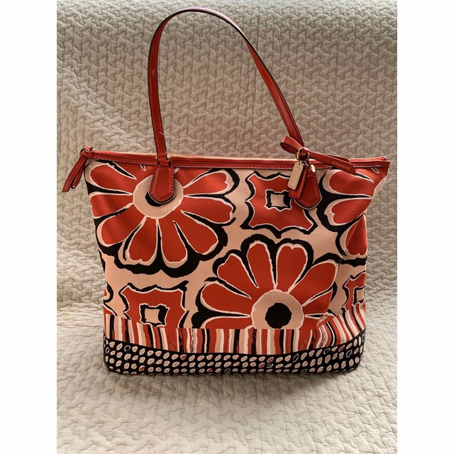 coach コーチ トートバッグ 花柄 フラワー - トートバッグ