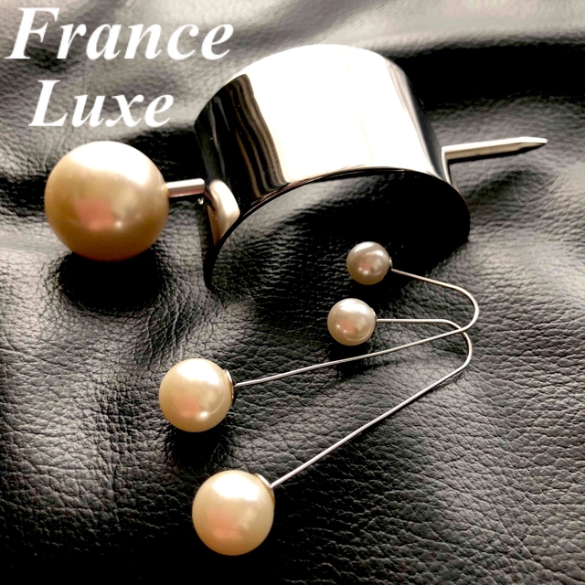 フランスラックス パールピアス&パールマジェステ♡大人気2点セット