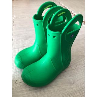 クロックス(crocs)のクロックス　C13レインブーツ　19㎝(長靴/レインシューズ)