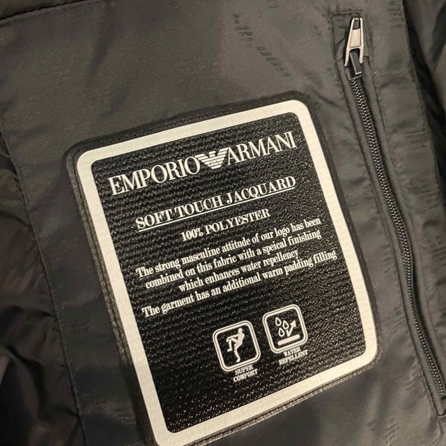 Emporio Armani(エンポリオアルマーニ)の[超美品]アルマーニ　フード付オーバージャケット メンズのジャケット/アウター(ダウンジャケット)の商品写真