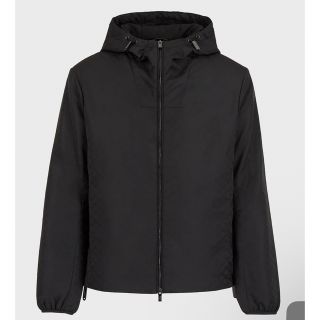 エンポリオアルマーニ(Emporio Armani)の[超美品]アルマーニ　フード付オーバージャケット(ダウンジャケット)