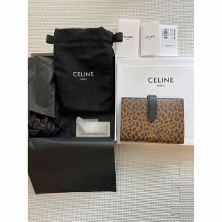 セリーヌ(celine)の【値下げ】希少　セリーヌ　レオパード柄　財布(財布)