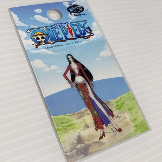 ONE PIECE(ワンピース)の新品 ワンピース ボア ハンコック ステッカー 耐水 シール 転写ステッカー エンタメ/ホビーのアニメグッズ(その他)の商品写真