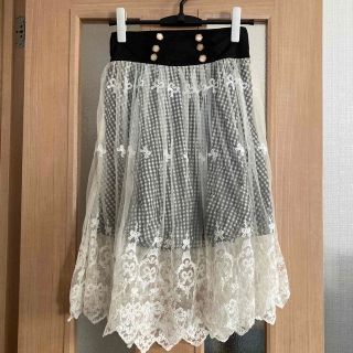 アクシーズファム(axes femme)のaxes famme ＊ チュールスカート(ひざ丈スカート)