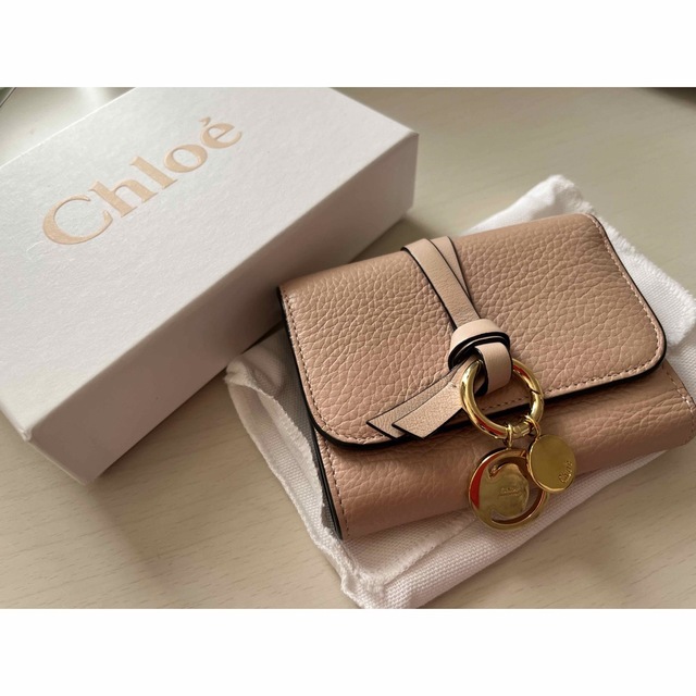 値下げしました】Chloe (クロエ) 三つ折り財布 ピンク 最新な
