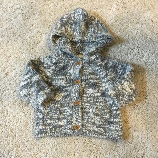 ザラキッズ(ZARA KIDS)のmarley.様専用♪ZARAミニフード付きニットカーディガン(カーディガン/ボレロ)