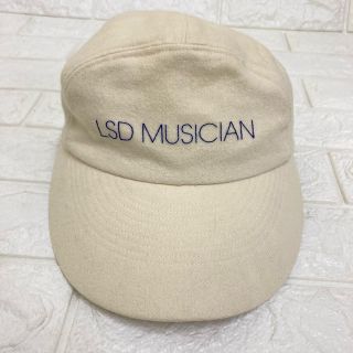 ラッドミュージシャン(LAD MUSICIAN)のLAD MUSICIAN LSD WOOL CAP 帽子　キャップ　クリーム(キャップ)