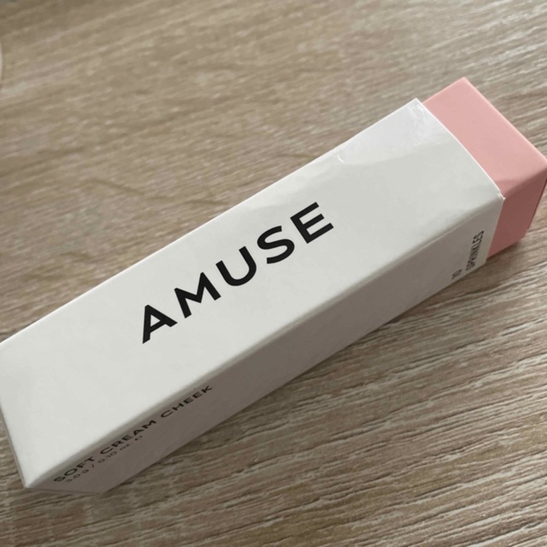 ETUDE HOUSE(エチュードハウス)の新品 amuse ソフトクリームチーク 10 スプリンクル コスメ/美容のベースメイク/化粧品(チーク)の商品写真