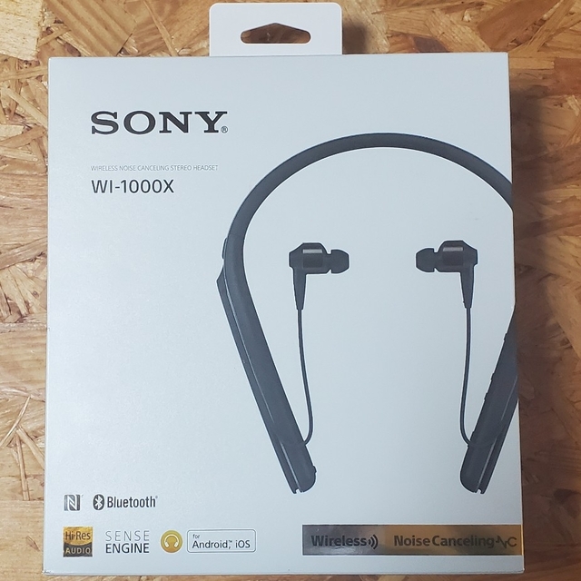 sony wi-1000x ワイヤレスイヤホン