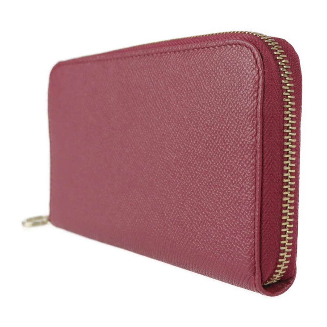 BVLGARI ブルガリ ブルガリブルガリ 長財布 286311 レザー HEATHER AMETHYST ピンク系 ゴールド金具 ラウンドファスナー 【本物保証】 1