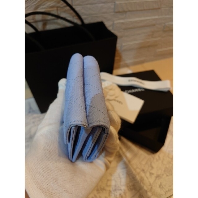 34040円 CHANEL - 新品 CHANEL シャネル 三つ折り財布 ミニ財布 34040円 CHANEL - 新品 CHANEL シャネル 三つ折り財布 ミニ財布