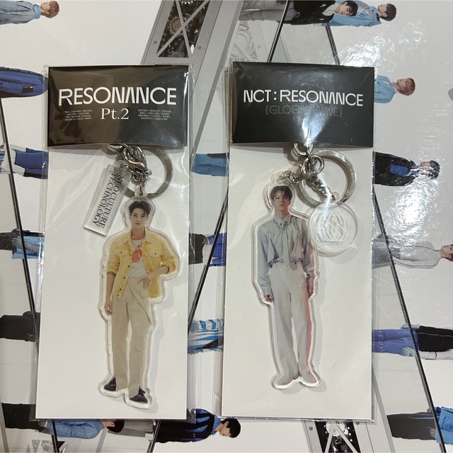 NCT RESONANCE ジェノ アクリルキーリング トレカ キーホルダー