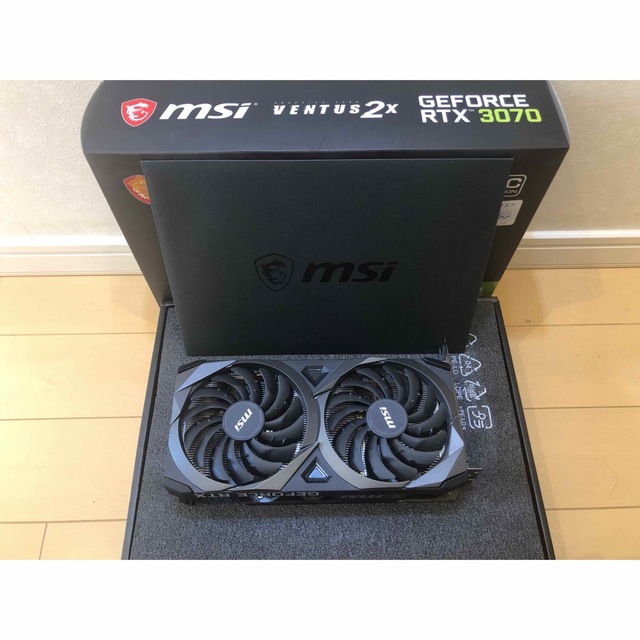 スマホ家電カメラMSI エムエスアイ GeForce RTX 3070 VENTUS 2X OC