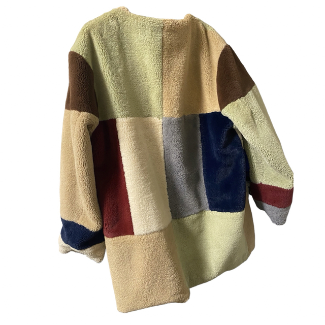 Gosha Rubchinskiy 14AW パッチワーク ファージャケット