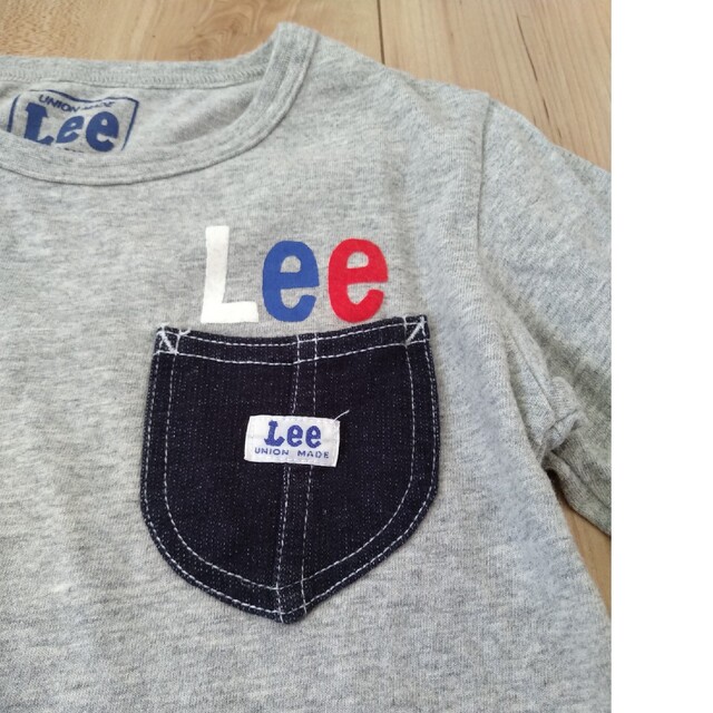 Lee(リー)のロンT　七分丈　Lee　120 キッズ/ベビー/マタニティのキッズ服男の子用(90cm~)(Tシャツ/カットソー)の商品写真