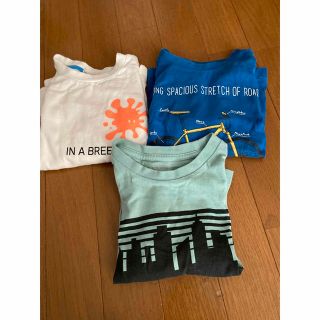 ブランシェス(Branshes)の男の子　長袖　３枚まとめ売り⭐︎100センチ(Tシャツ/カットソー)