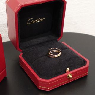 カルティエ(Cartier)のCartier トリニティリング XS【廃盤品】(リング(指輪))