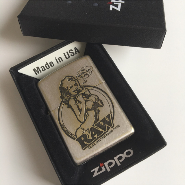 新品　RAW ZIPPO ライター  ロッキンジェリービーン ジッポ