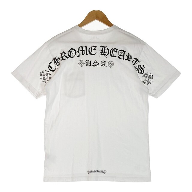 Chrome Hearts(クロムハーツ)の★クロムハーツ バックアーチロゴ ポケットTシャツ ホワイト sizeL メンズのトップス(Tシャツ/カットソー(半袖/袖なし))の商品写真