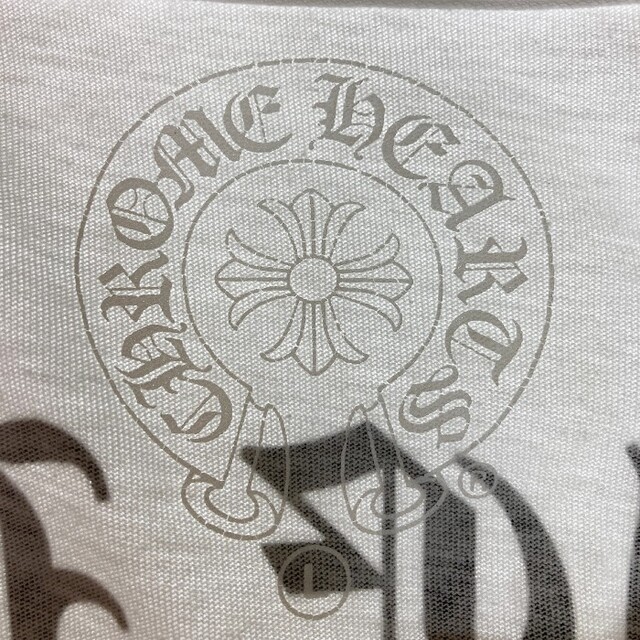 Chrome Hearts(クロムハーツ)の★クロムハーツ バックアーチロゴ ポケットTシャツ ホワイト sizeL メンズのトップス(Tシャツ/カットソー(半袖/袖なし))の商品写真