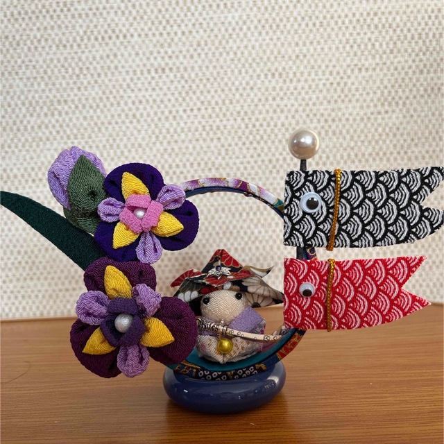 ちりめん細工 端午の節句 こどもの日 鯉のぼり飾り 振ろ ちりめん細工 端午の節句 こどもの日 鯉のぼり飾り 振ろ