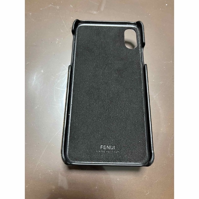FENDI - FENDI iPhone X ケース イエロー ズッカ柄 ミニマンマ FENDI - FENDI iPhone X ケース イエロー ズッカ柄 ミニマンマ