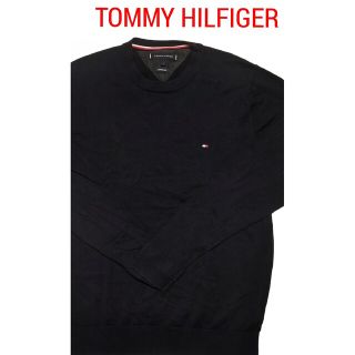 トミーヒルフィガー(TOMMY HILFIGER)の【美品】TOMMY HILFIGER(トミーヒルフィガー)メンズニット L(ニット/セーター)