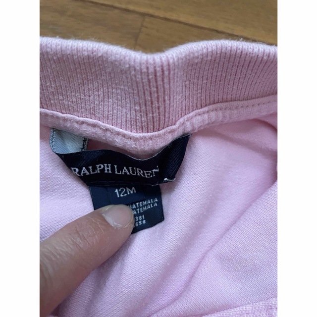 POLO RALPH LAUREN(ポロラルフローレン)のラルフローレン　女の子ワンピース　パンツ付　80サイズ キッズ/ベビー/マタニティのベビー服(~85cm)(ワンピース)の商品写真