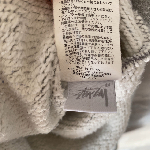 ★人気商品★stussy champion コラボ　スウェットパーカー　S 6