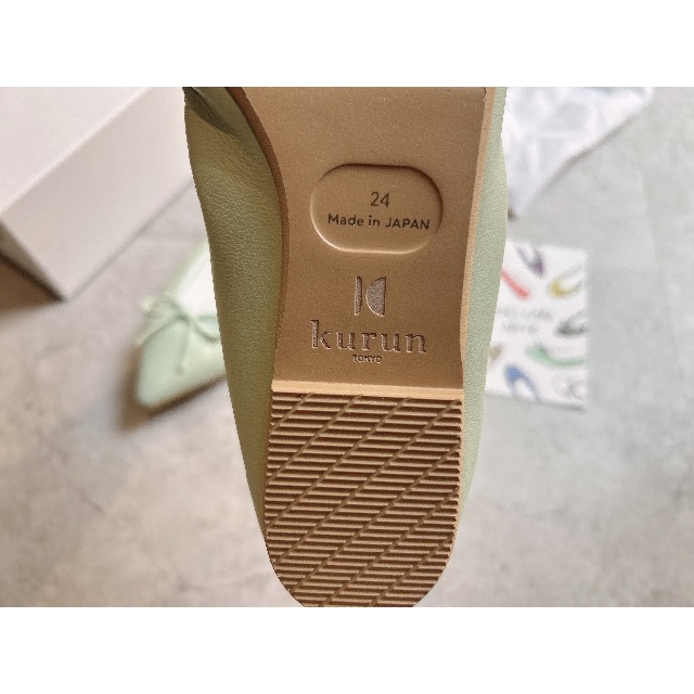 repetto(レペット)のkurunTOKYO クルントウキョウ フラットシューズ バレエシューズ レディースの靴/シューズ(バレエシューズ)の商品写真