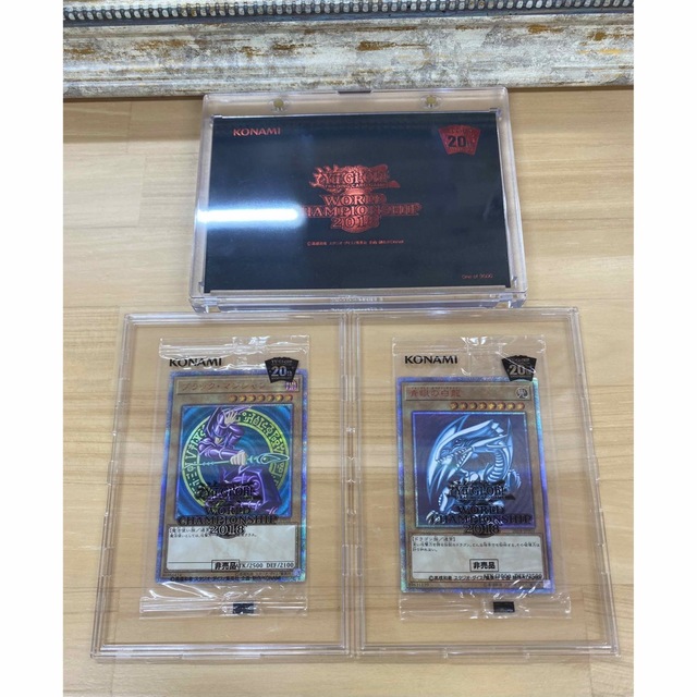 遊戯王 WCS2018 青眼の白龍 ブラック・マジシャン 未開封品