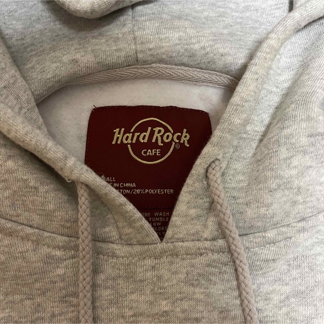 Hard Rock CAFE(ハードロックカフェ)のハードロックカフェ パーカー 灰色 メンズのトップス(パーカー)の商品写真
