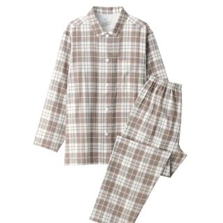 ムジルシリョウヒン(MUJI (無印良品))の無印良品 二重ガーゼパジャマ レディースＬ(パジャマ)