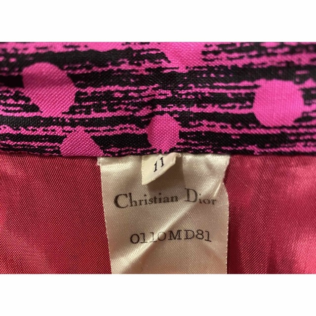 Christian Dior(クリスチャンディオール)のクリスチャンディオール　プリーツスカート レディースのスカート(ひざ丈スカート)の商品写真