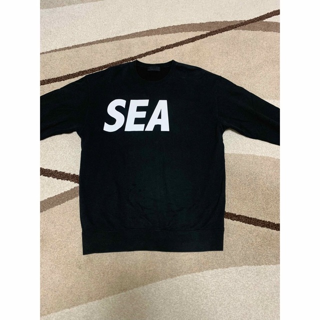 WIND AND SEA(FOIL) L/S T-SHIRT Mサイズ ブルー