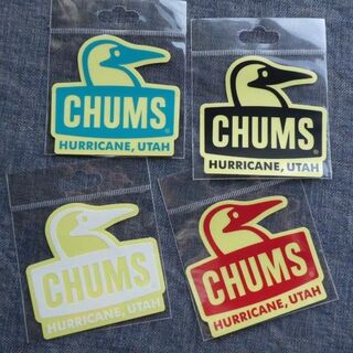 チャムス(CHUMS)の4枚組 チャムス ステッカー Booby Face CH62-1124 新品(その他)
