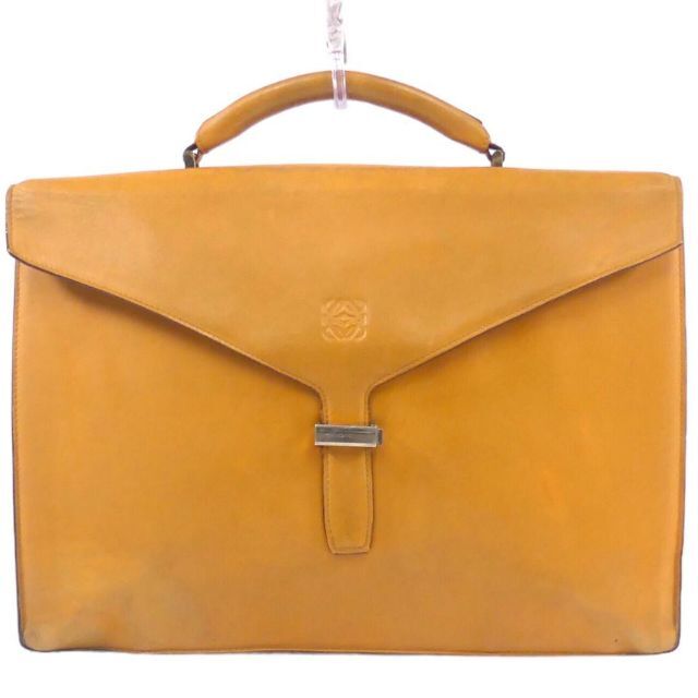 ビジネスバッグ 本革 レザー メンズ レディース LOEWE ロエベ X6754-