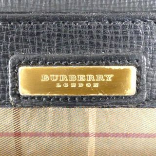 BURBERRY - ビジネスバッグ 本革 レザー メンズ BURBERRY バーバリー