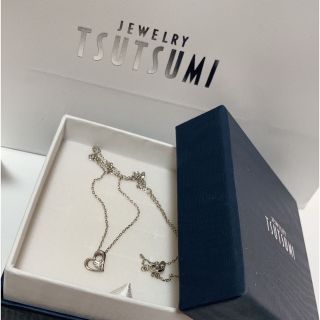 ジュエリーツツミ(JEWELRY TSUTSUMI)のJEWELRY TSUTSUMI K10 WG ダイヤモンド プチ ネックレス(ネックレス)